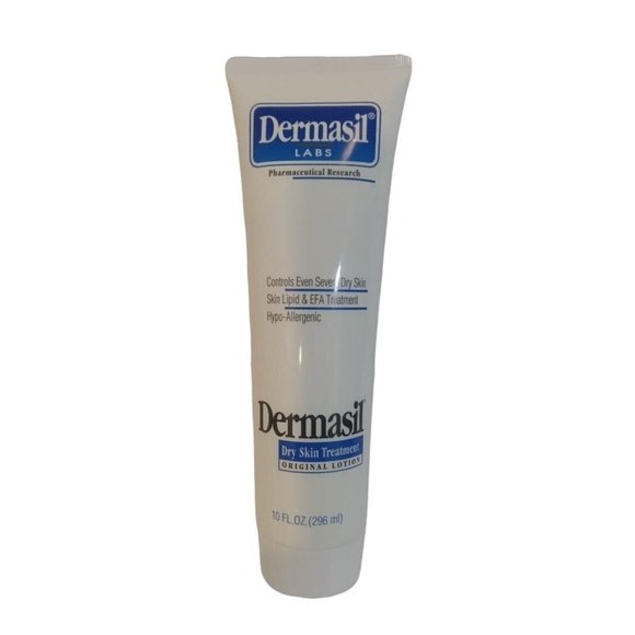 Dermasil Labs Original Lotion 10 Oz White Controls Dry Skin For Hands Body - Picture 1 of 5